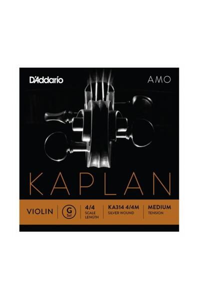 Daddario D'addario Ka314 4/4m Kaplan Amo Keman Teli (g)