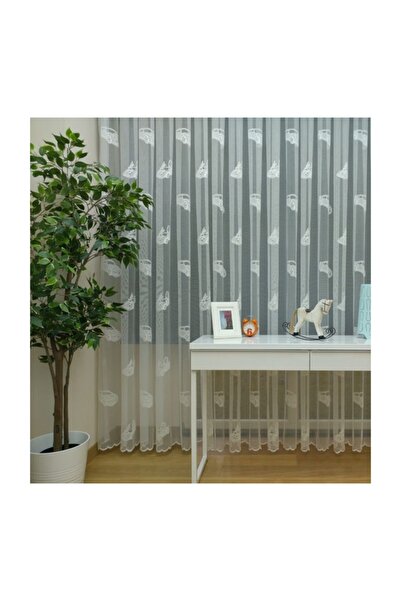 Esse Home Araba Desenli Çocuk Odası Perdesi,  200x250, Sık Pile, 1/3