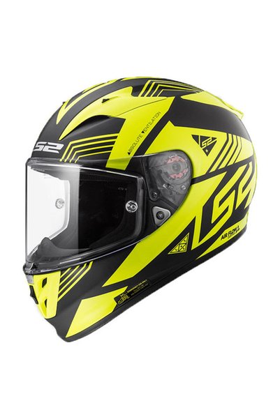 LS2 Arrow Neon Sıyah-sarı Kask