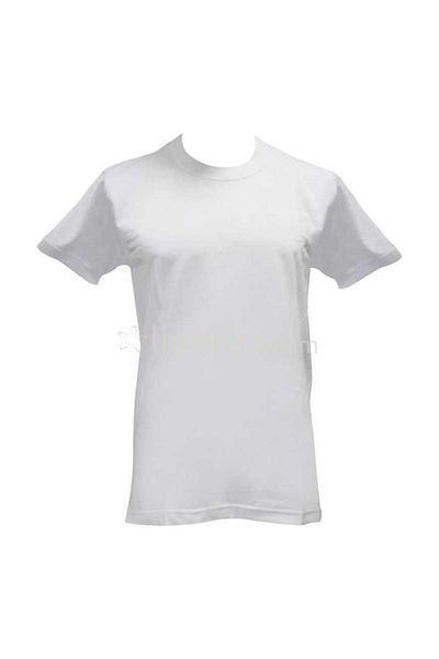 Sedef Tricou Star pentru bărbați, cu mânecă scurtă, cu gât crew, alb 6