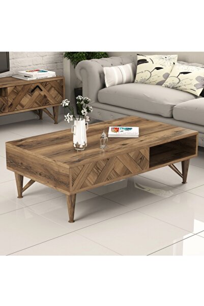 Variant Mobilya Londra Orta Sehpa - Ceviz / Ceviz