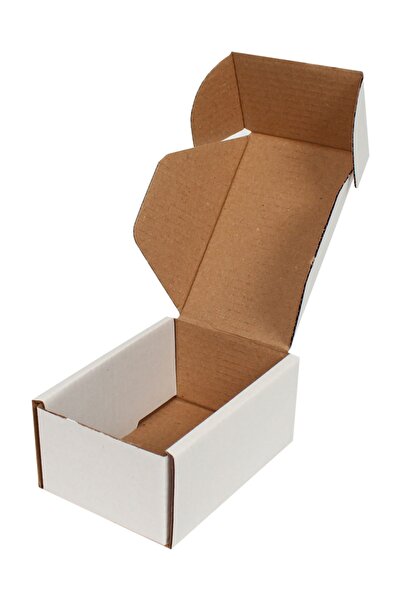 Kolicim 10x7x4,5cm Kutu - E-ticaret Kargo Kutusu - 0,1 Desi Kutu - Beyaz - [5...