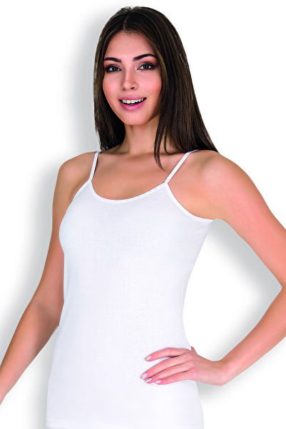 ali altun iç giyim Suxe 3501 Жіночий майка з бретельками з трикотажу - 6 штук