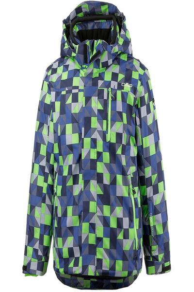 CMP Unisex Çocuk Yeşil Kayak Montu