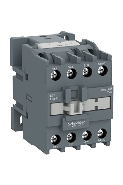 Schneider Electric Schneider Lc1e3210m5, Easypact Kontaktör, 32amper, 15kw, 220v, 1na Yardımcı Kontak