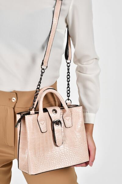 Bagzone Powder Women's Crocodile Shoulder Bag 10VA2043