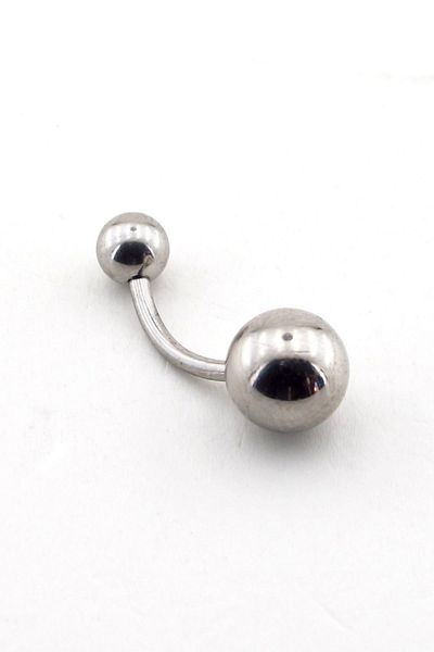 Solfera Ball End Silver Color Belly Piercing P362