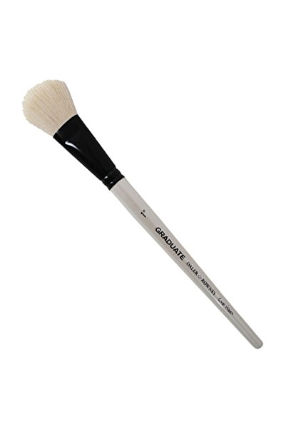 Daler Rowney Graduate Keçi Kılı Kaynaştırma Kısa Saplı Fırça Beyaz No:1