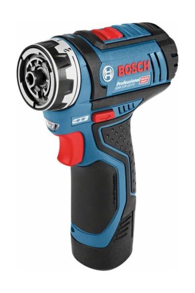 Bosch Професионален 06019F6004 12V Акумулаторен винтоверт, 15/30Нм, 1300 об/м...