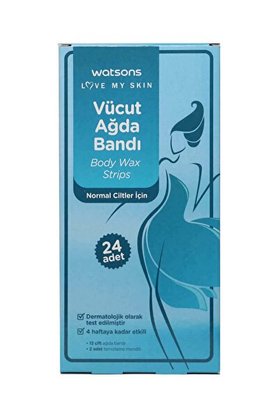 Watsons Body Wax Strips 24pcs For Normal Skin 2399900906009