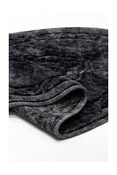 Alanur Home Damaks Οβάλ Βαμβακερό Σφουγγαρίστρα 2 Συσκευασιών Αντίκα Ανθρακίτη