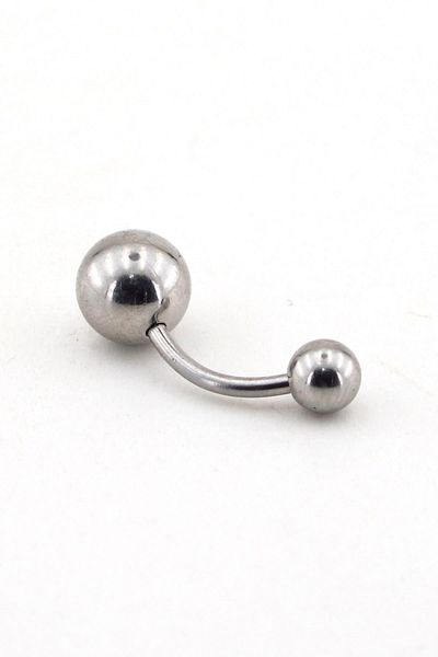 Solfera Ball End Silver Color Belly Piercing P362
