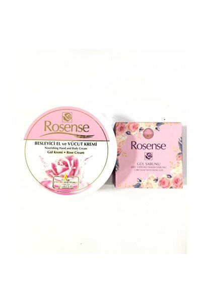 Rosense Hand and Body Cream + Rose Petal Care Soap - Nourishing