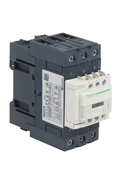 Schneider Electric Schneider Lc1d40af7 18.5kw 40amper 110v Ac 1no-1nc Kontaktör