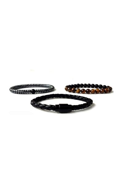Katre Dizayn Natural Stone Bracelet Set
