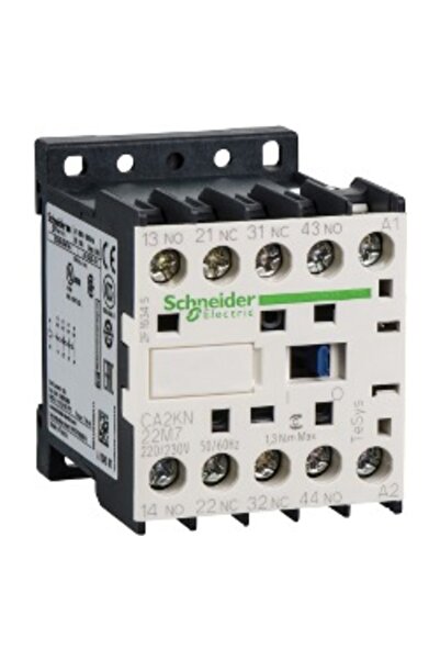 Schneider Electric Schneider Ca2kn22m7, Yardımcı Kontaktör, 220vac, 2na-2nk