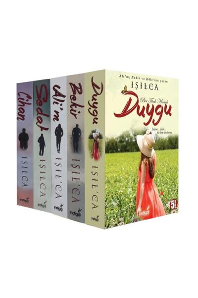 İndigo Kitap Işılca Bir Türk Masalı Serisi 5 Kitap Set Duygu, Alim, Bekir, Se...