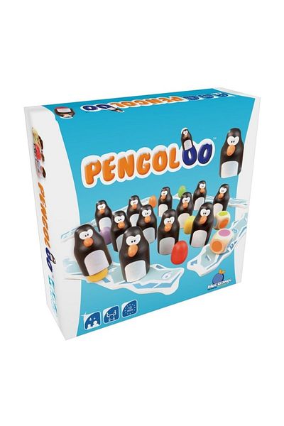Blue Orange Penguins (Pengoloo) - Wood