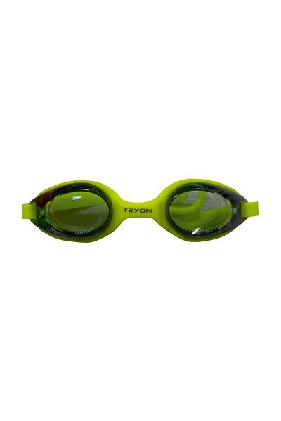 TRYON Unisex Neon Yellow Swimming Goggles