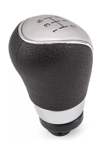 OEM Fiesta Gear Shift Knob Manual Titanium Black Gray 2008-2018 Gray