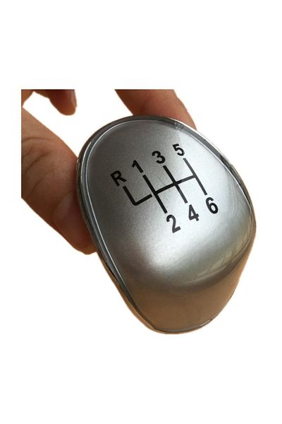 OEM Ford Focus Gear Shift Knob Chart 5/6 Gears 2012-2014 6 Gears Grey