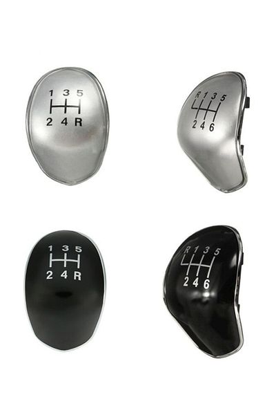 OEM Ford Focus Gear Shift Knob Chart 5/6 Gears 2012-2014 5 Gears Grey