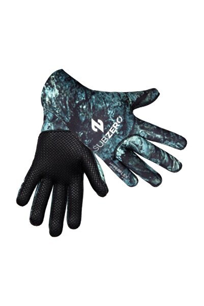 Subzero Freedom 3mm 3D Green Kamuflaj Dalış Eldiveni