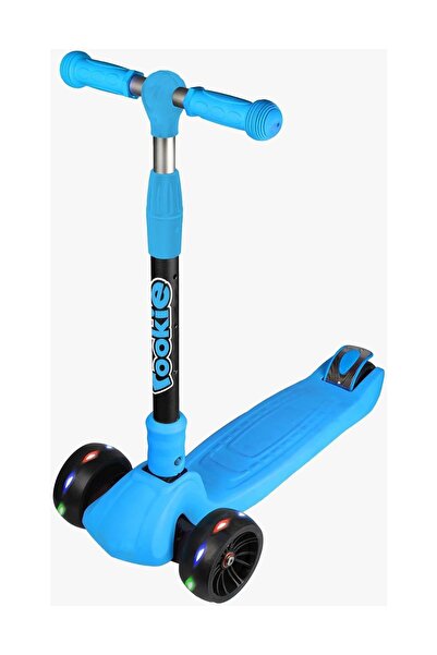 Rookie Big Wheel 3 Tekerlekli Led Işıklı Scooter Mavi