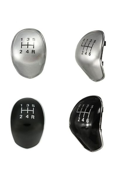 OEM Ford C-max Gear Shift Knob Chart 5/6 Gears 2011-2014 6 Gears Gray