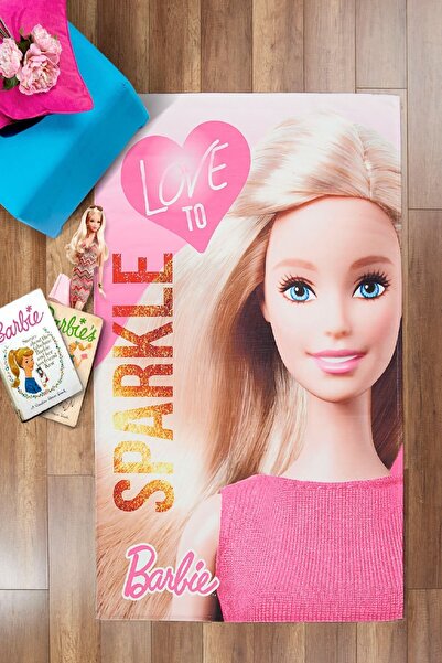 Taç Lisanslı Pes Halı Barbıe Sparkle 60154991