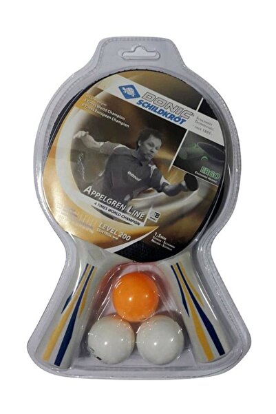 DONIC Appelgren 200 Masa Tenisi Raket Ve Top Seti