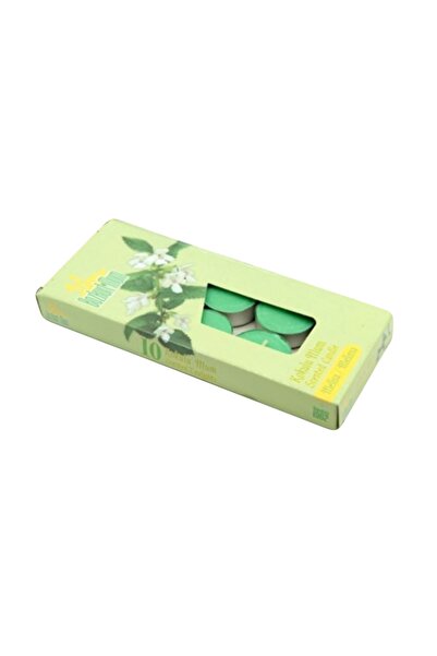 Bozkurt Mum 10 Lu Melisa Kokulu Yeşil Tealight Mum