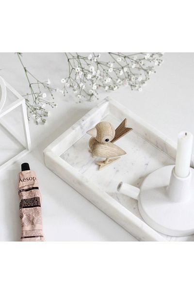 MERMEREVİM Marble Tray (MEDIUM SIZE)