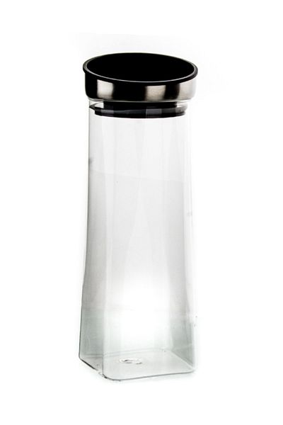 klt Oblıq Glass Storage Container 750 Ml