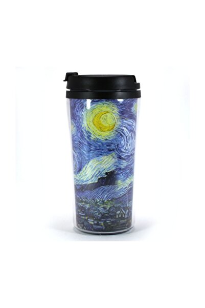 Modaroma Van Gogh Yıldızlı Gece Termos Bardak