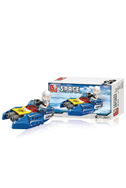 Toys Oyuncak Sluban 48 Parça Space Mini Tekne /