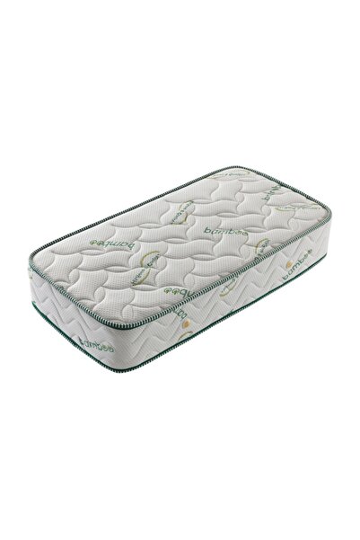 Bamboo Yeni Nesil Kumaş Ortopedik Yaylı Yatak Lüx Soft Ortopedik Yaylı Yatak 90x200 cm Yaylı Yatak