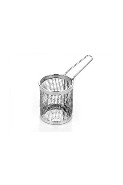Altınbaşak Stainless Round Mini Fryer Basket 9x8 Cm