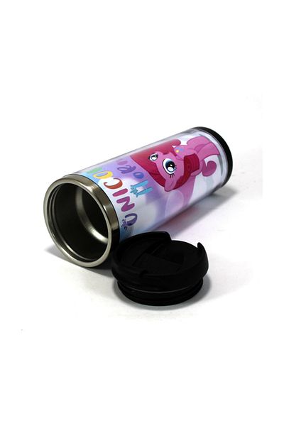 Modaroma Unicorn Horn Thermos Kids Multicolored Cup Mdr475