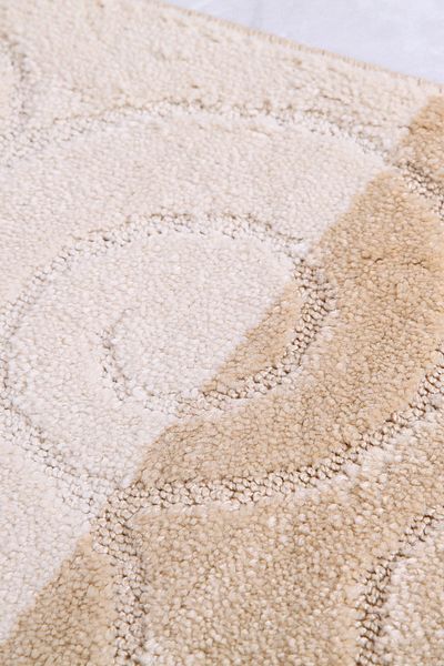Confetti Şile 60X100 Bone Bath Rug