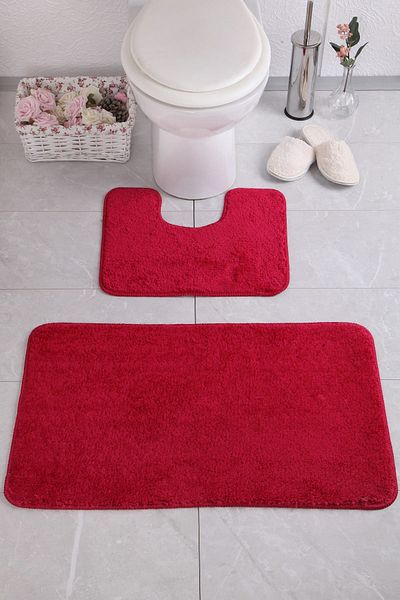 Confetti Universal Maximus 50x60 cm BQ Claret Red Bath Rug
