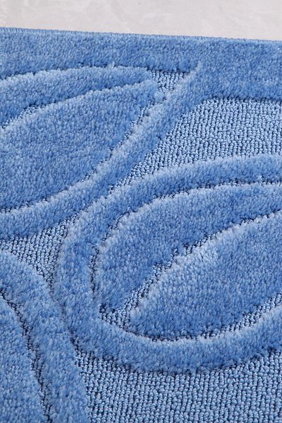 Confetti Flora 60x100 50x60 cm BQ Blue Bath Rug