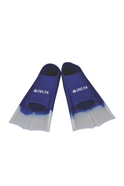 Delta Palet de picior de piscină din silicon de lux - 33-35 - Albastru