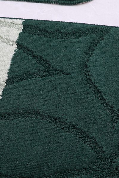 Confetti Erdek 50X80 Nefti Green Bath Rug