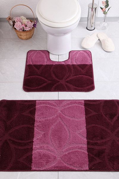 Confetti Erdek 50x60 cm BQ Eggplant Bath Rug