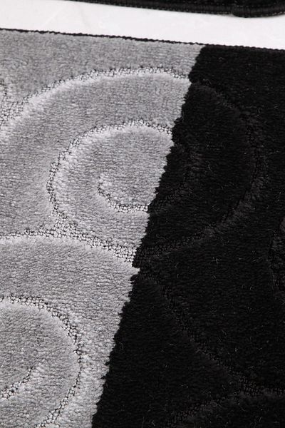 Confetti Sile 50x80 40x50 cm PS Black Bath Rug
