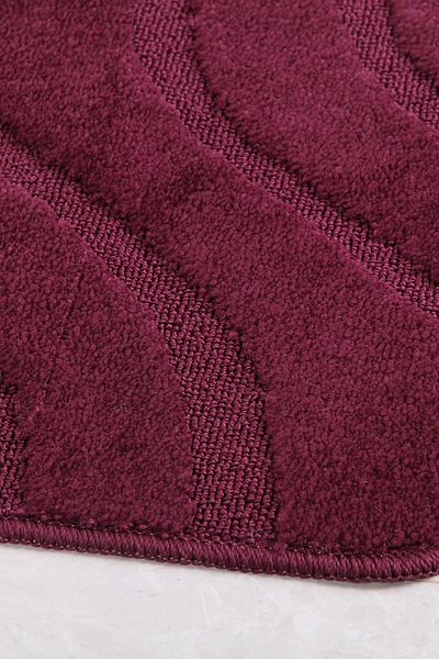 Confetti Symphony 60X100 Eggplant Bath Rug
