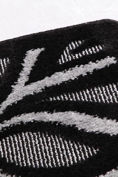 Confetti Lotus 60x100 50x60 cm BQ Black Bath Rug