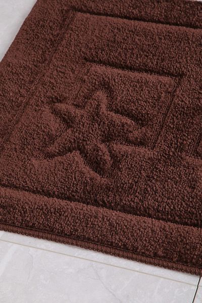 Confetti Maritime 60X100 Brown Bath Rug