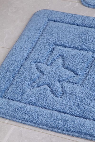 Confetti Maritime 50x80 40x50 cm PS Blue Bath Rug